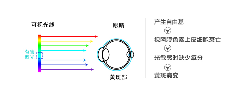 藍（lán）光是（shì）怎麽傷害眼睛的圖片